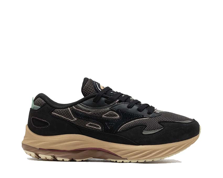 Mizuno Wave Rider β Premium "Black Sand"