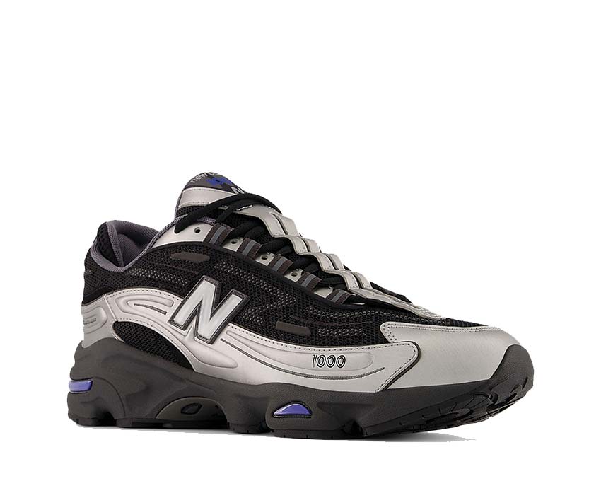 New Balance 1000D "Silver Black" - Image 2