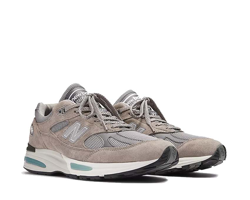 New Balance 991v2 Made in UK "Silver" - Image 2