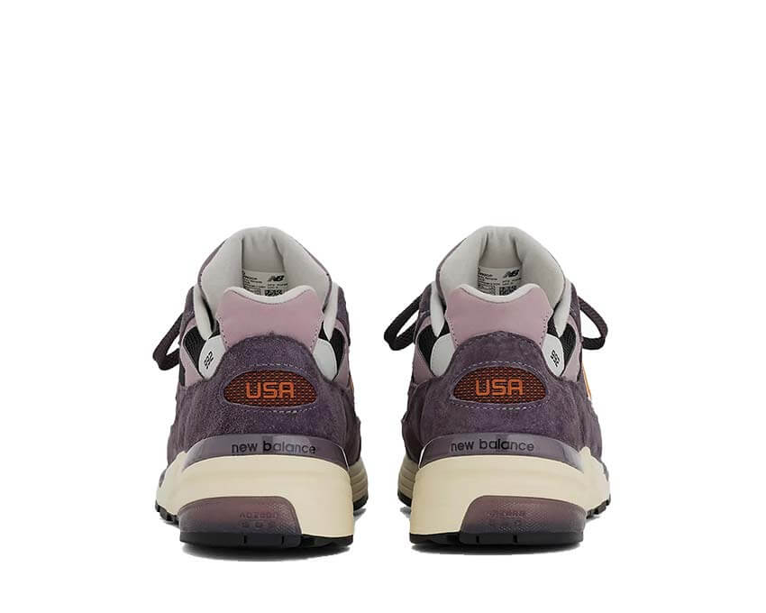 New Balance 992 Made In USA "Dark Ice Wine" - Image 4