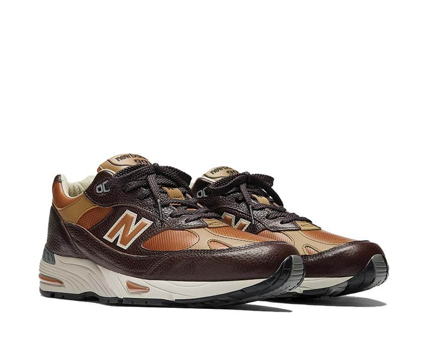 New Balance M991v1 Made in UK "Chocolate Plum" - Image 2