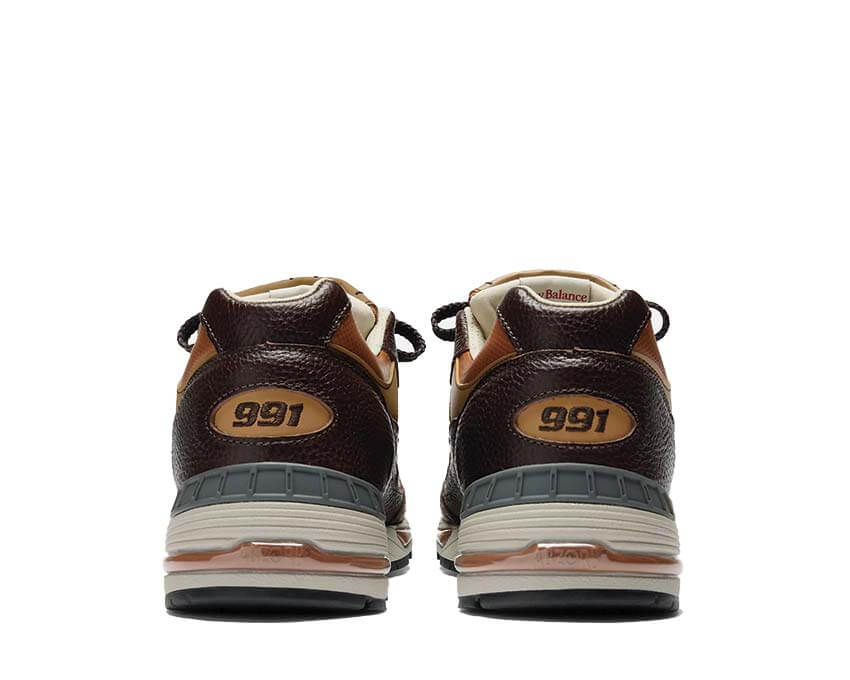 New Balance M991v1 Made in UK "Chocolate Plum" - Image 3