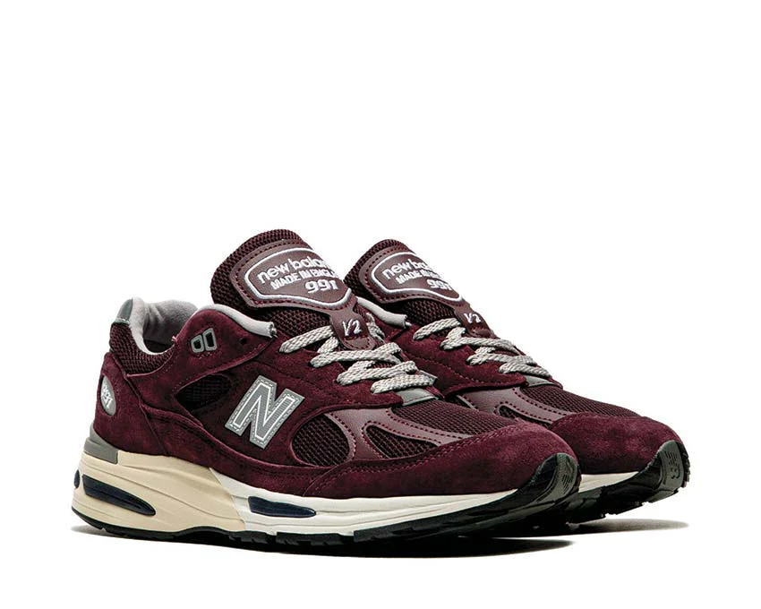 New Balance 991v2 Made in UK "Catawba Grape" - Image 3