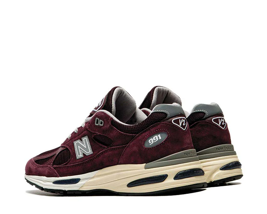New Balance 991v2 Made in UK "Catawba Grape" - Image 4