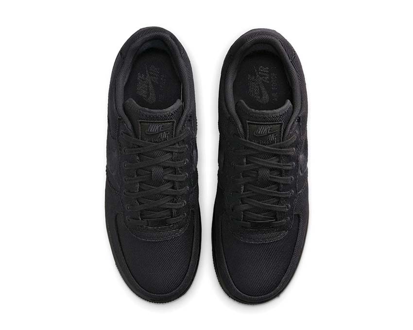 Nike Air Force 1 Low Canvas "Black" - Image 5
