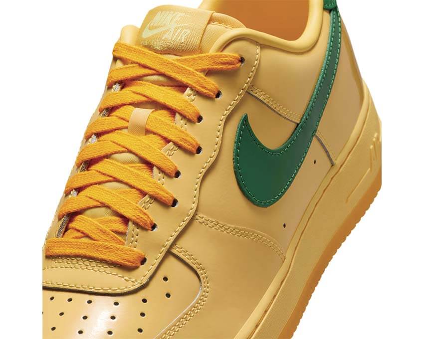 Nike Air Force 1 Low QS Patent Leather "Topaz Gold" - Image 2