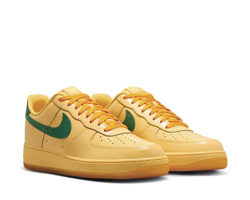Nike Air Force 1 Low QS Patent Leather "Topaz Gold" - Image 3