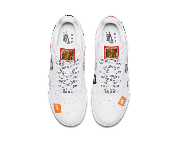 Nike Air Force 1 Premium White "Just Do It" - Image 5