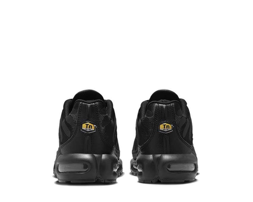 Nike Air Max Plus Leather "Black" - Image 3