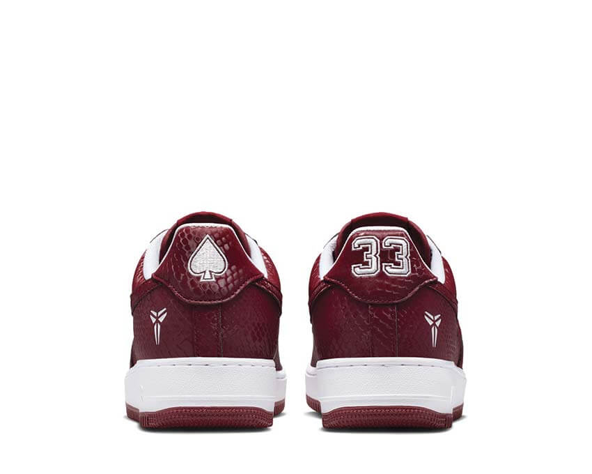 Nike x Kobe Air Force 1 Low "Forever Team Red" - Image 4