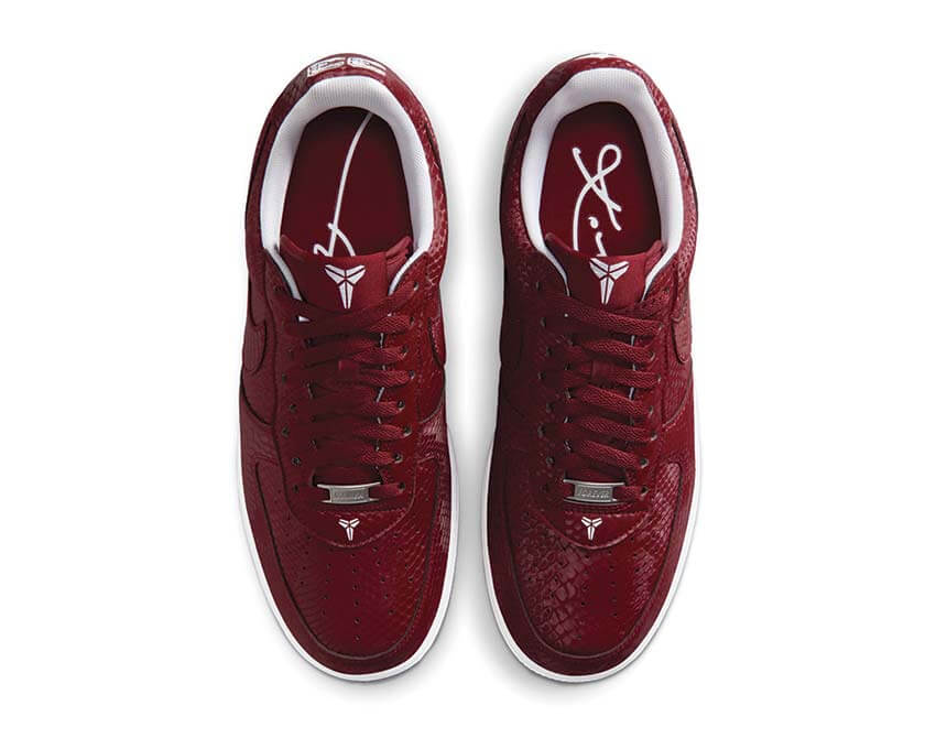 Nike x Kobe Air Force 1 Low "Forever Team Red" - Image 5