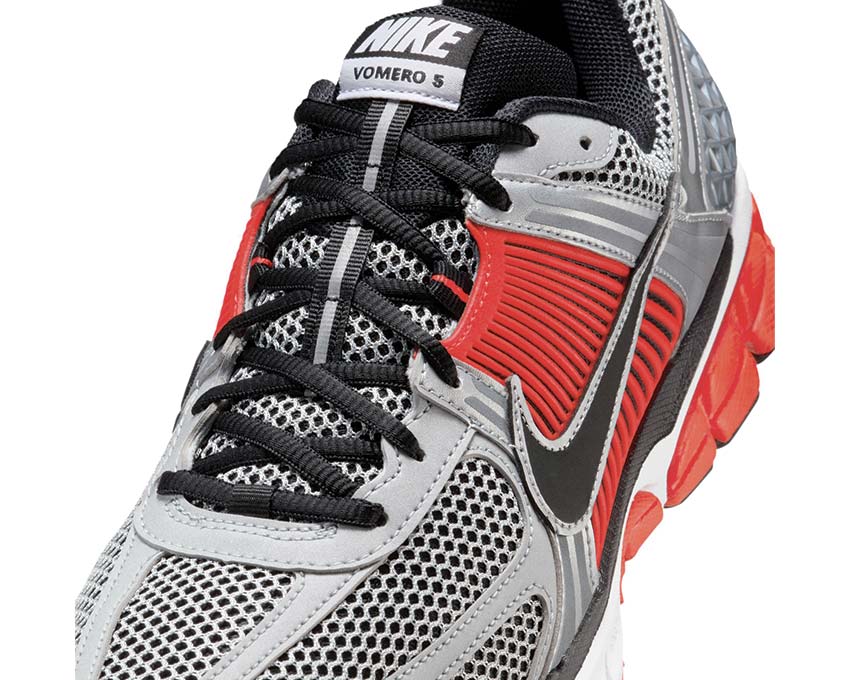 Nike Zoom Vomero 5 "Metallic Silver Red" - Image 2