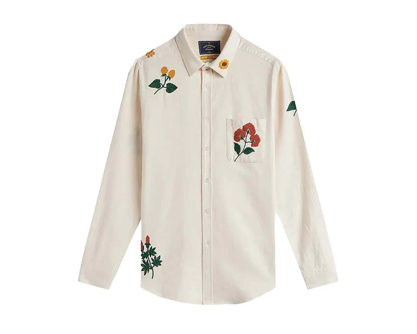 Portuguese Flannel Embroidery Flannel Shirt