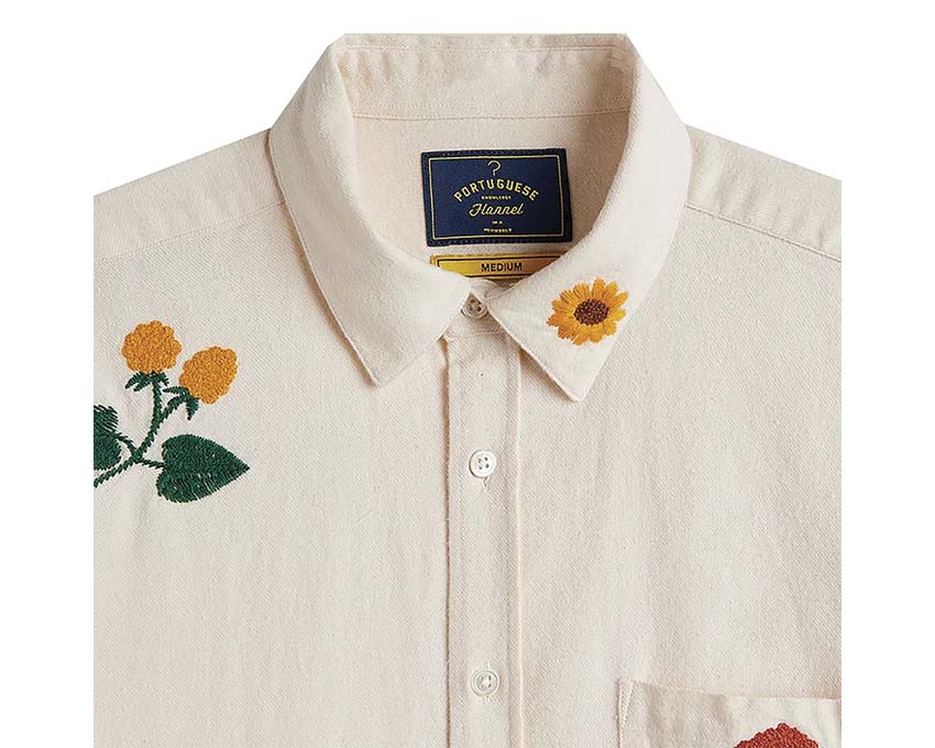 Portuguese Flannel Embroidery Flannel Shirt - Image 2