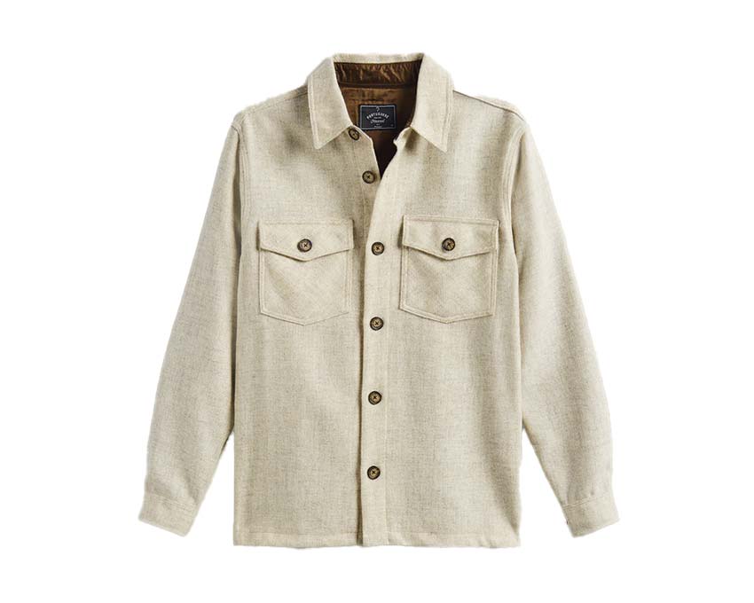 Portuguese Flannel Wool Field Overshirt