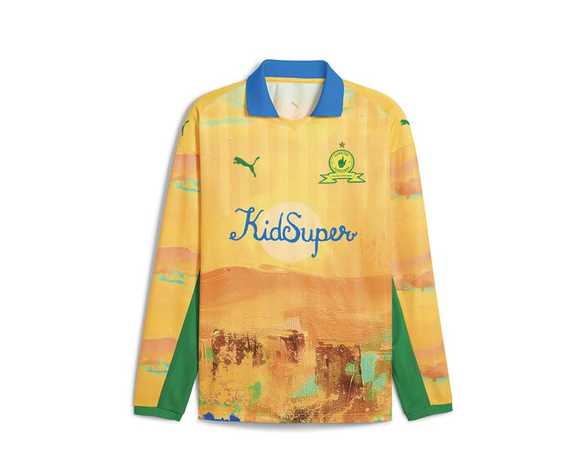 Puma KidSuper MSFC LS Retro Shirt "Yellow"