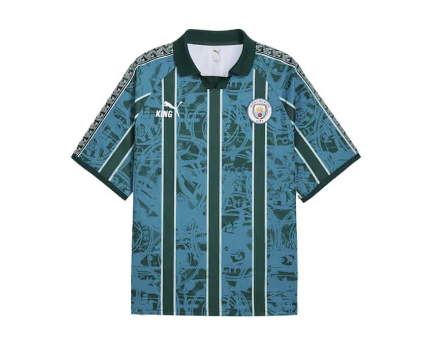 Puma MCFC KING Retro Jersey "Tropical Blue"