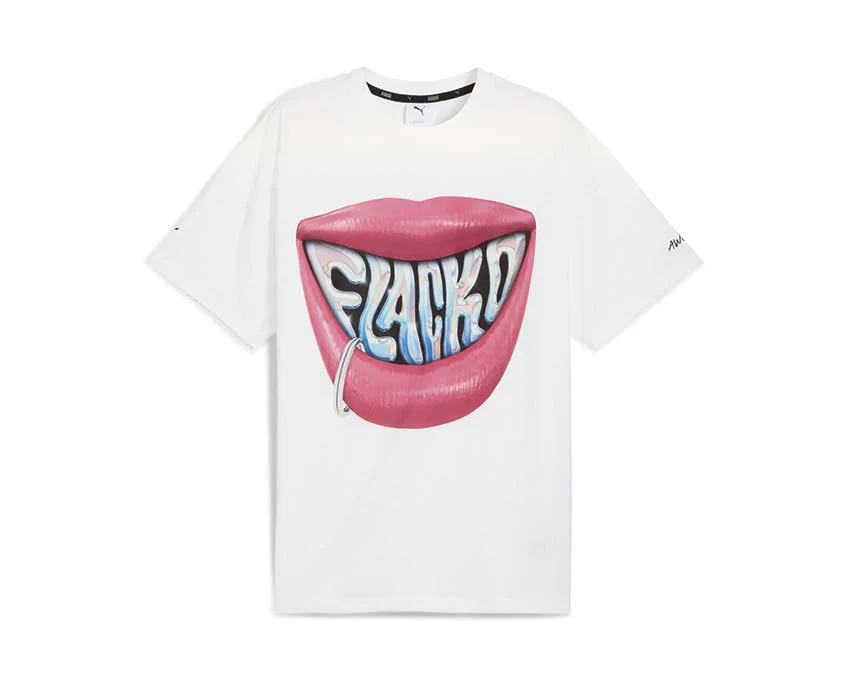 PUMA X A$AP ROCKY FLACKO Smile Tee "White"