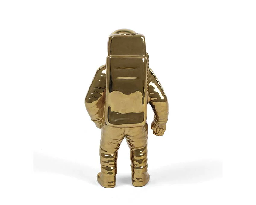 Seletti Cosmic Diner Starman Vase Gold - Image 4