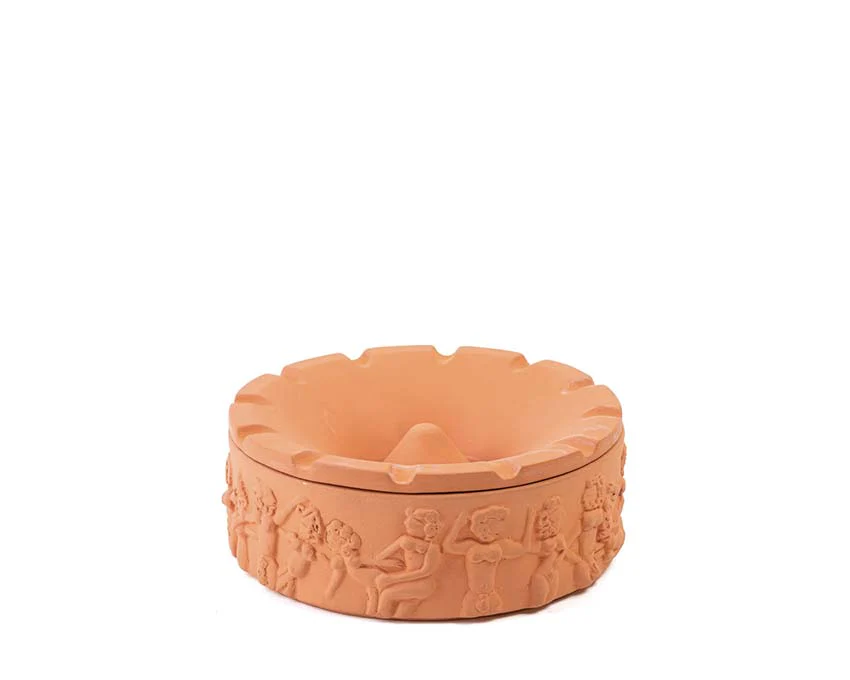 Seletti Magna Graecia Terracotta Ashtray Dialogues