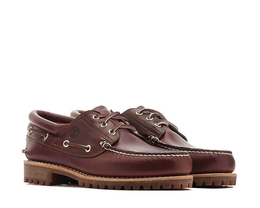 Timberland Authentic Boat Shoe "Burgundy" - Image 3