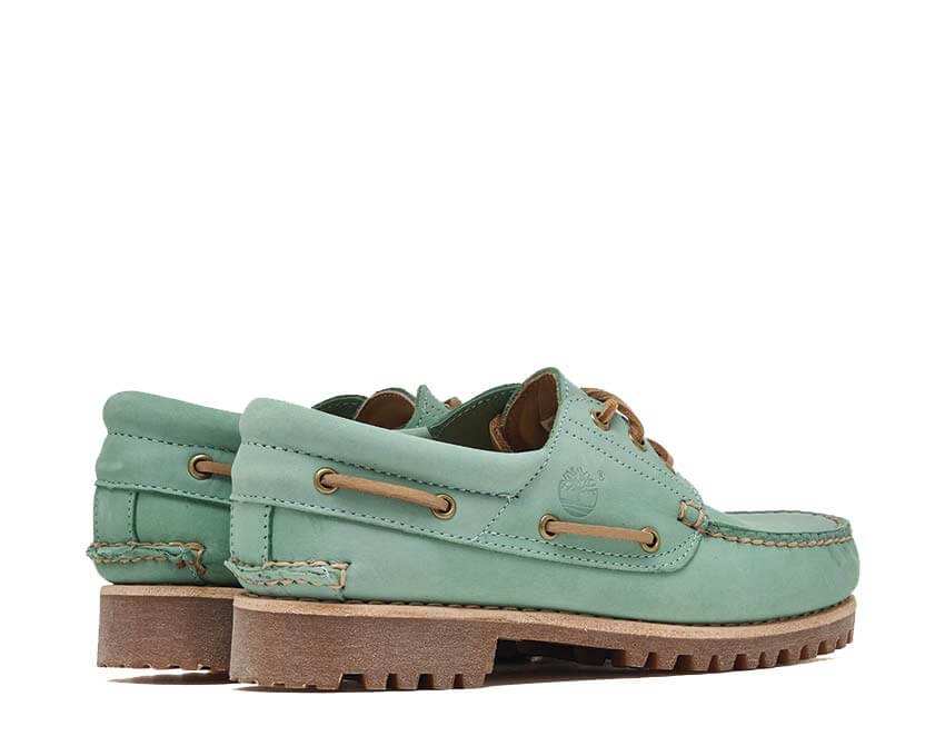 Timberland Authentic Boat Shoe "Green Nubuck" - Image 4