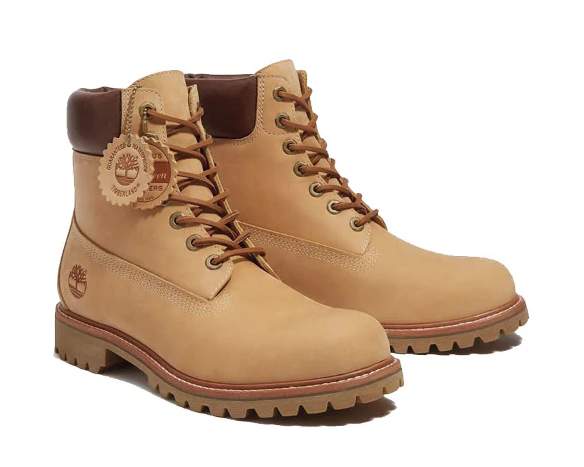 Timberland Luxe Mid Waterproof Boot "Wheat Nubuck" - Image 3