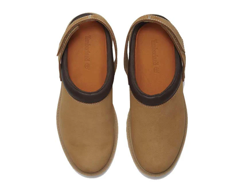 Timberland Premium Clog Shoe Wheat Nubuck - Image 4