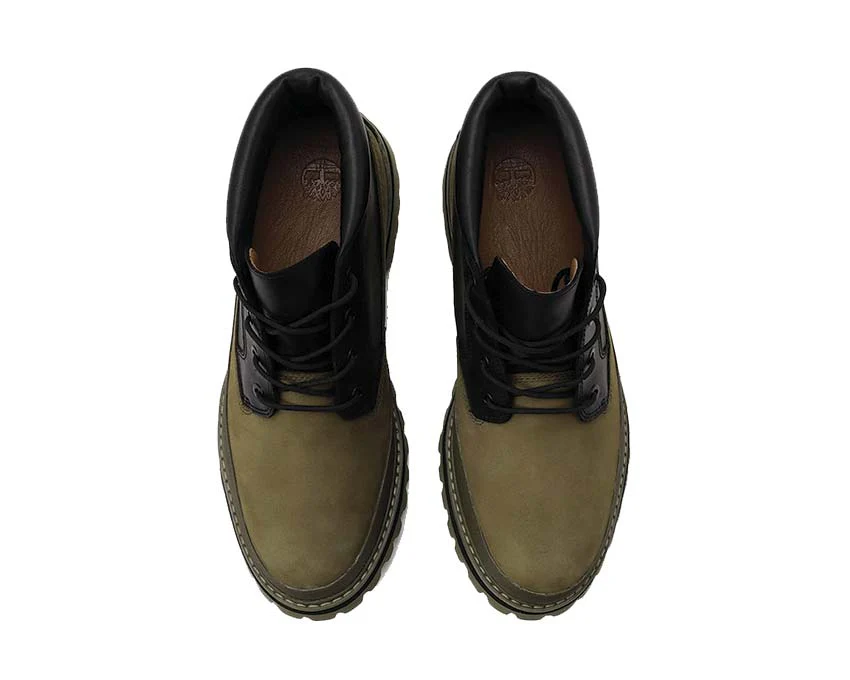 Timberland Premium Mid Gtx Chukka Boot "Dark Green Nubuck" - Image 5